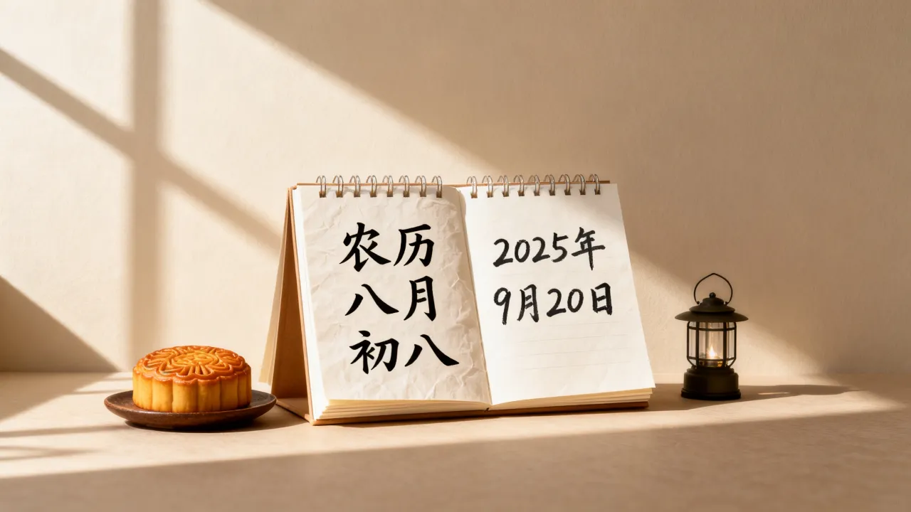 阴历八月初八是阳历多少，农历八月初八是阳历几月几号