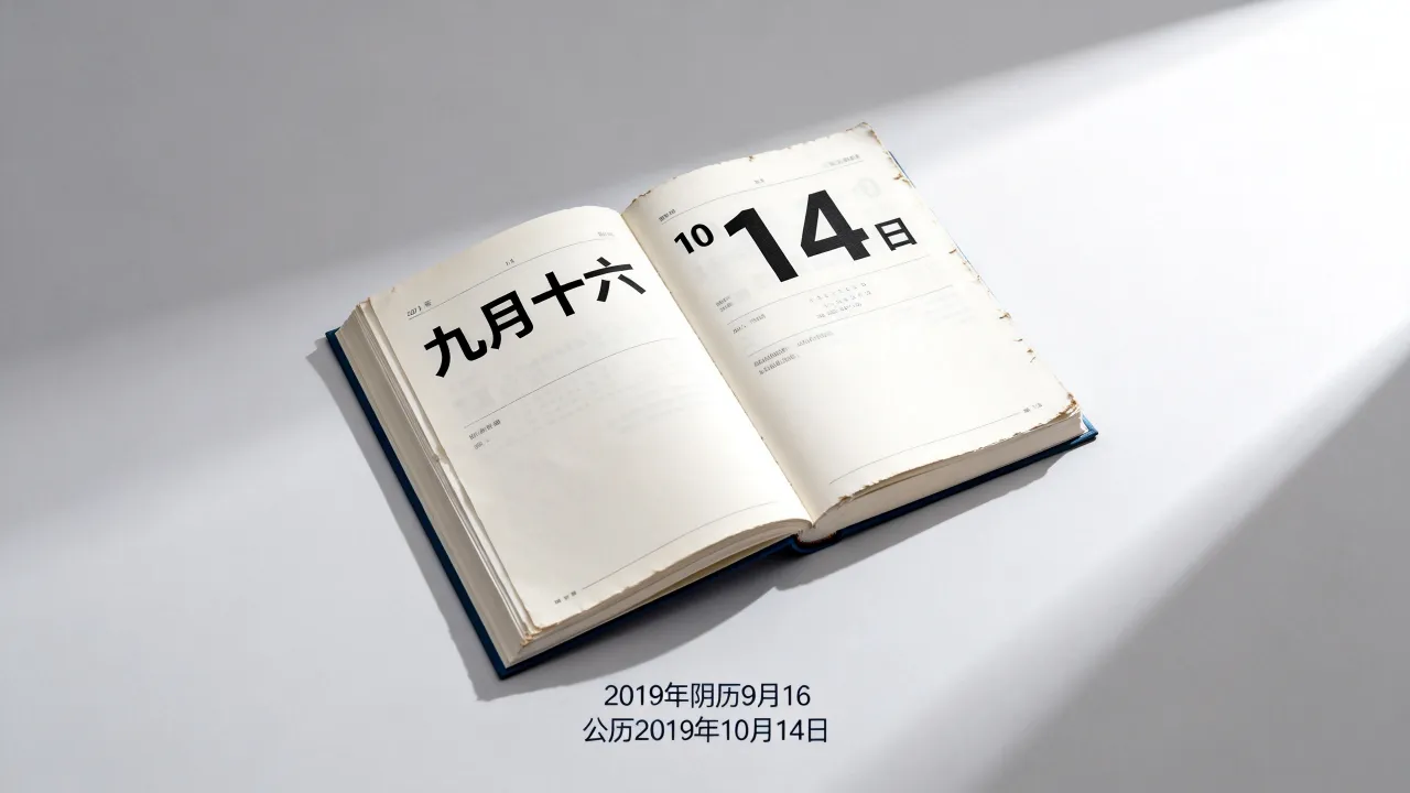2019阴历9月16是几月几号,阴历九月十六对应的公历日期是什么时候? 2019阴历9月16是几月几号,阴历九月十六对应的公历日期是什么时候?