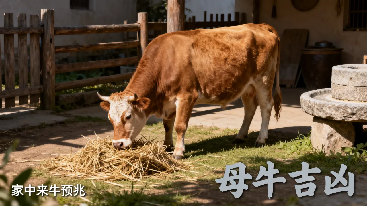 母牛吉凶怎么看?家里来母牛预兆什么祸福? 母牛吉凶怎么看?家里来母牛预兆什么祸福?