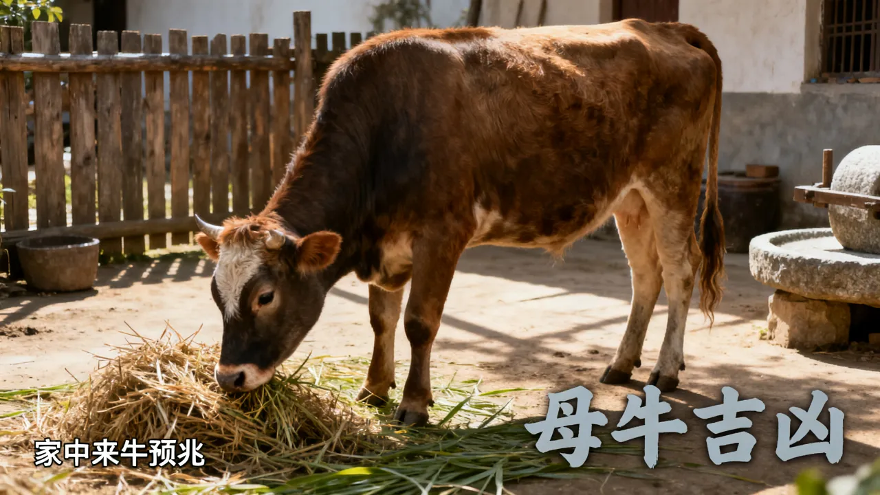 母牛吉凶怎么看?家里来母牛预兆什么祸福? 母牛吉凶怎么看?家里来母牛预兆什么祸福?