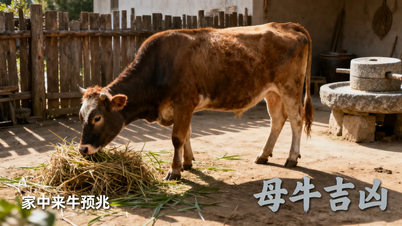 母牛吉凶怎么看?家里来母牛预兆什么祸福? 母牛吉凶怎么看?家里来母牛预兆什么祸福?