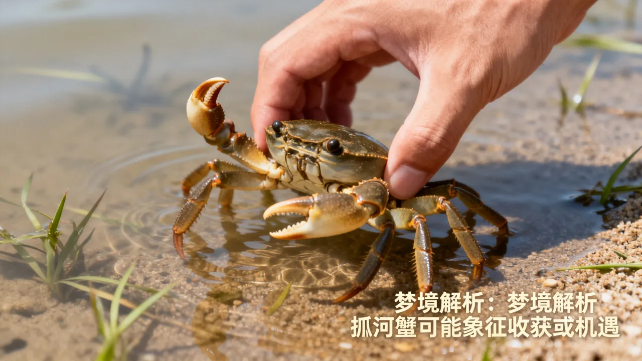 梦到抓河蟹意味着什么,梦见抓河蟹有什么预兆 梦到抓河蟹意味着什么,梦见抓河蟹有什么预兆