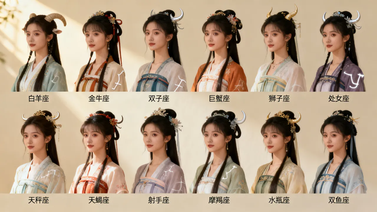 十二星座古装女谁最美?古装造型惊艳排名大揭秘 十二星座古装女谁最美?古装造型惊艳排名大揭秘