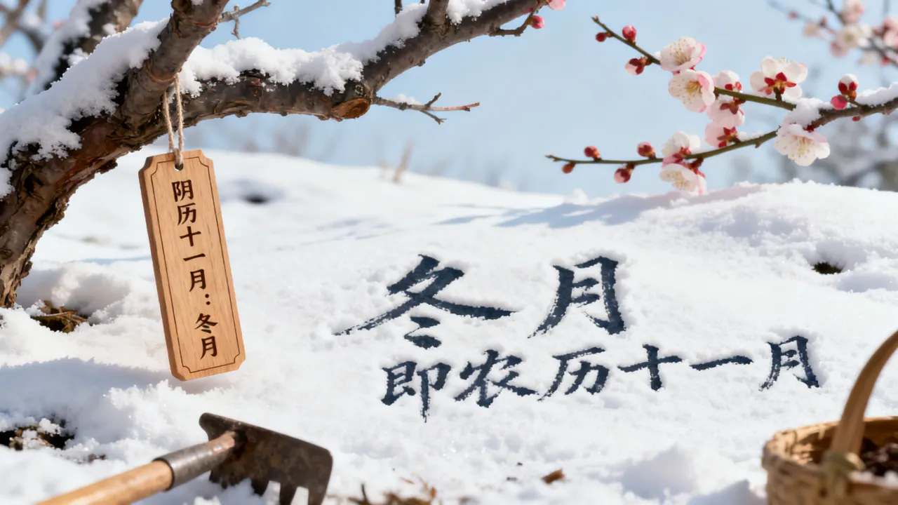 阴历十一月为什么叫冬月，冬月是农历几月