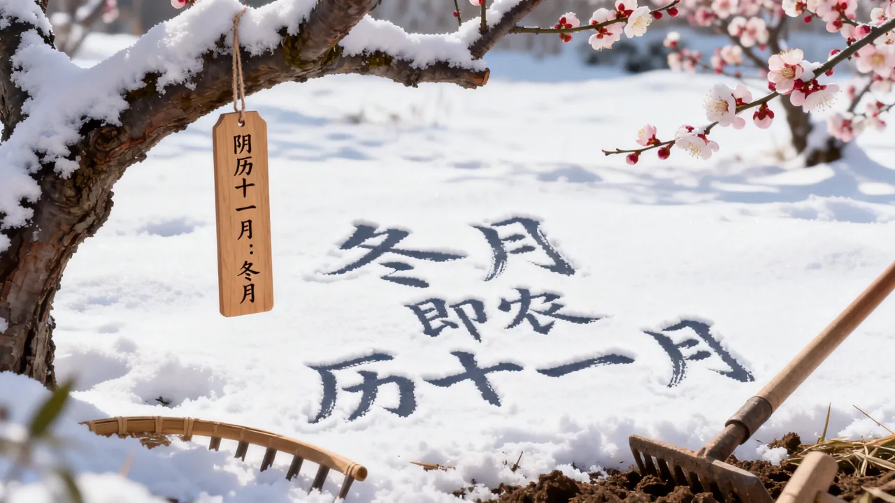 阴历十一月为什么叫冬月，冬月是农历几月