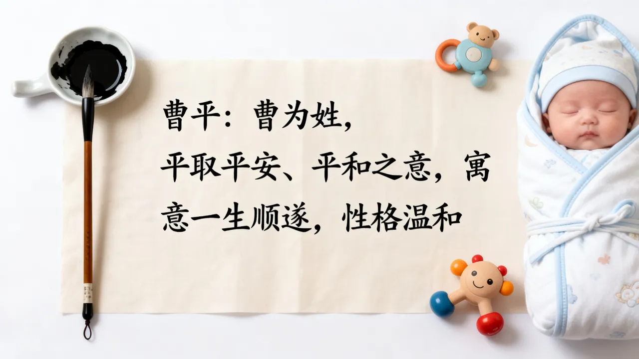 宝宝起名曹平什么意思，曹平名字寓意有什么？