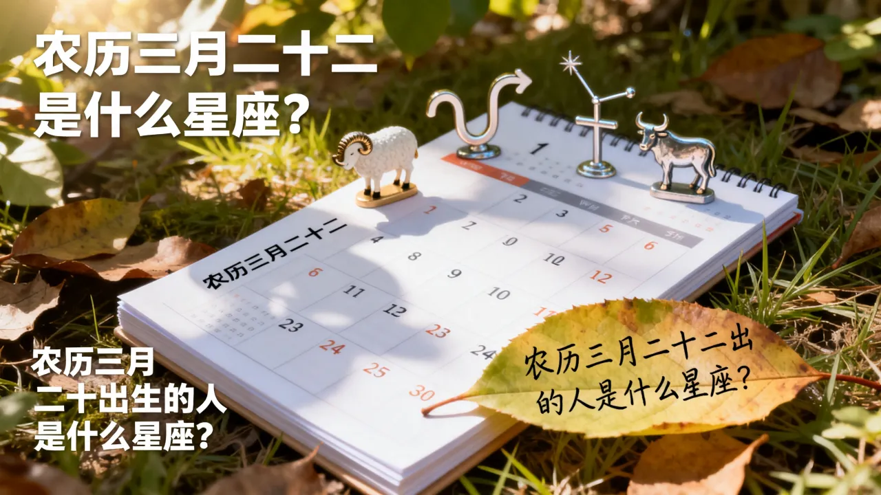 农历三月二十二是什么星座?农历三月二十二出生的人是什么星座? 农历三月二十二是什么星座?农历三月二十二出生的人是什么星座?