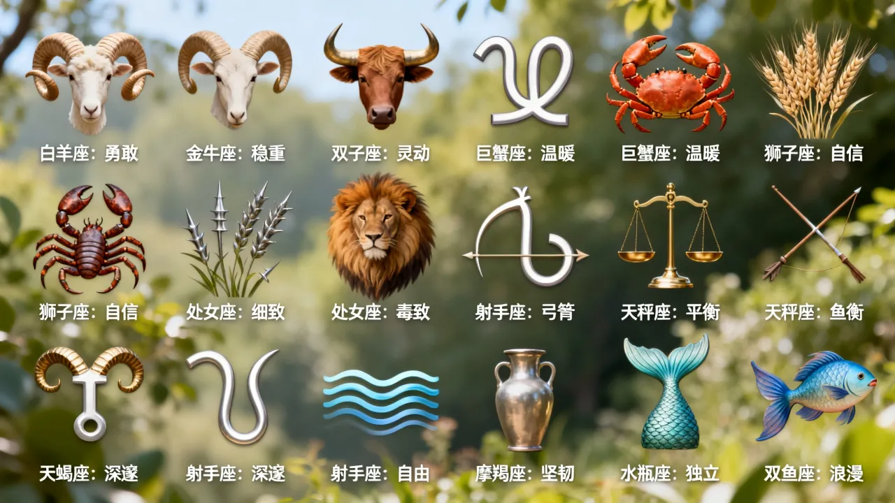 十二星座最酷的是哪个?哪个星座最有魅力? 十二星座最酷的是哪个?哪个星座最有魅力?