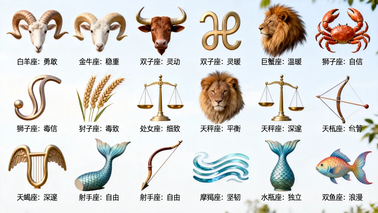 十二星座最酷的是哪个?哪个星座最有魅力? 十二星座最酷的是哪个?哪个星座最有魅力?