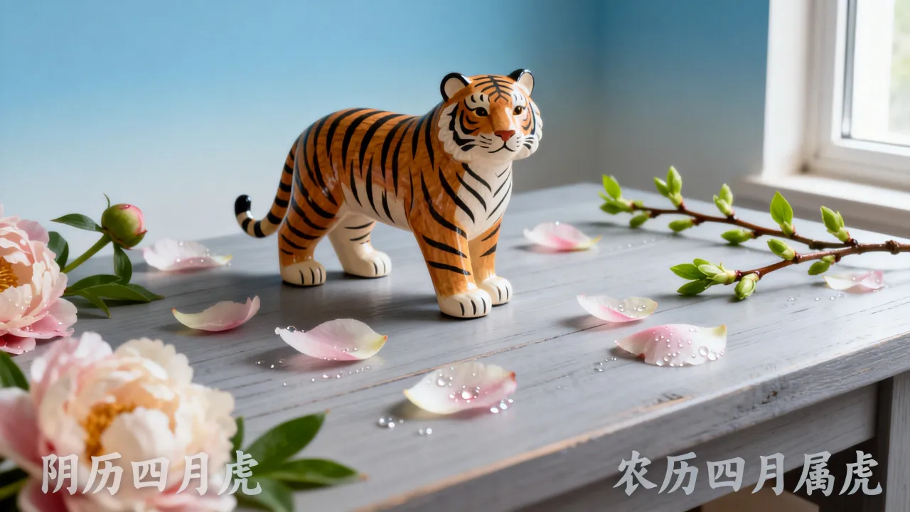 阴历四月虎是什么命，农历四月属虎的命运和运势怎么样？