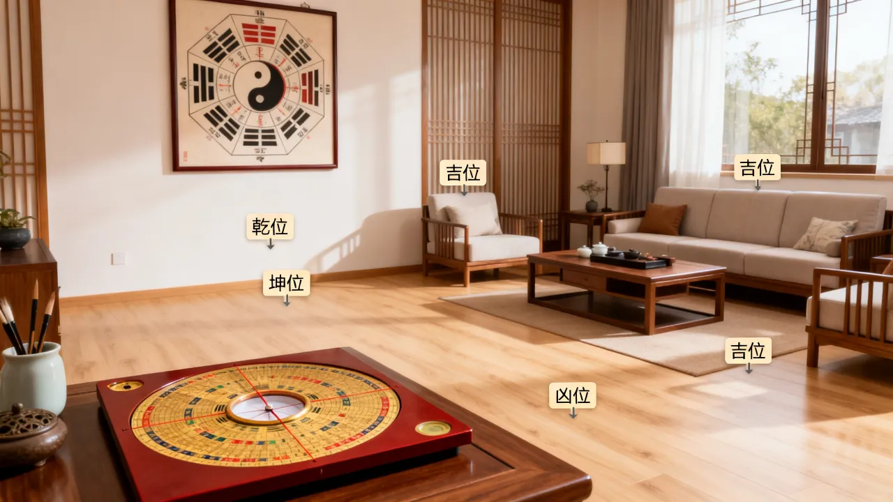 八卦怎么找吉凶位，住宅八卦方位吉凶如何判断？