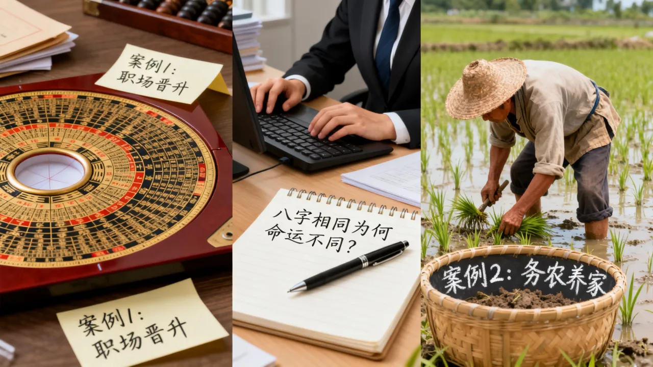 八字相同命运不同案例可信吗，为什么八字相同命运不同