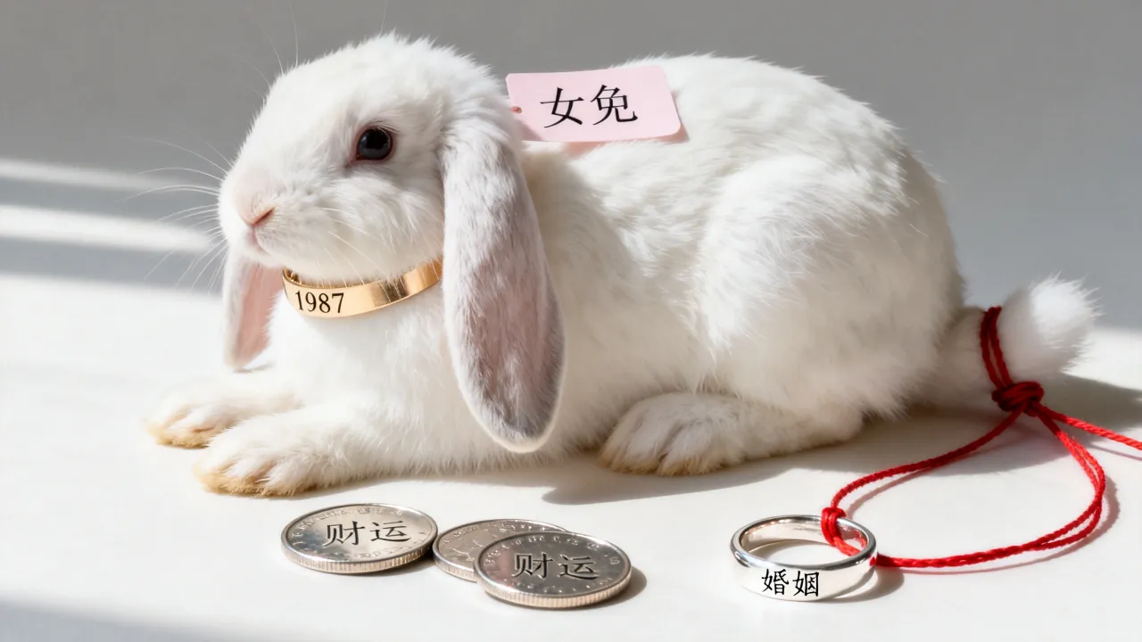 1987年女兔命运如何？一生婚姻财运详解，属兔女人运势好吗？