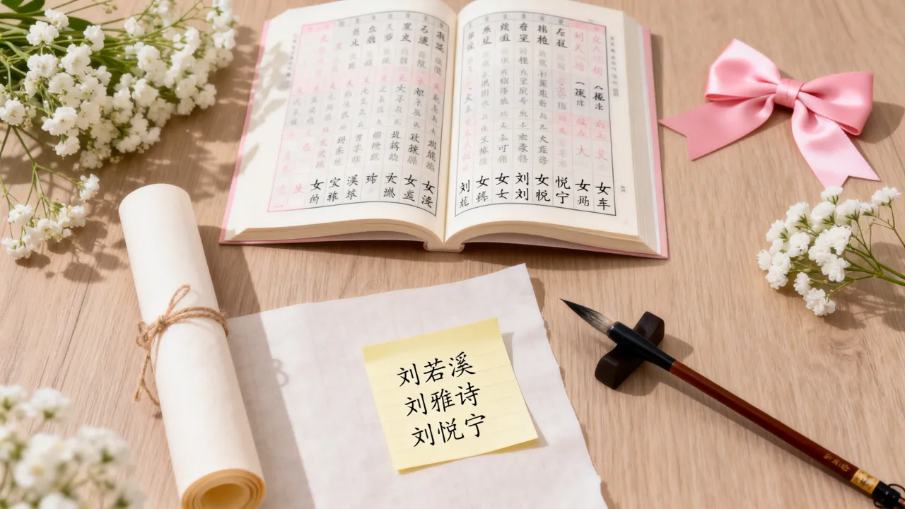 女宝宝起名刘什么最好听?刘姓女孩名字大全集锦 女宝宝起名刘什么最好听?刘姓女孩名字大全集锦