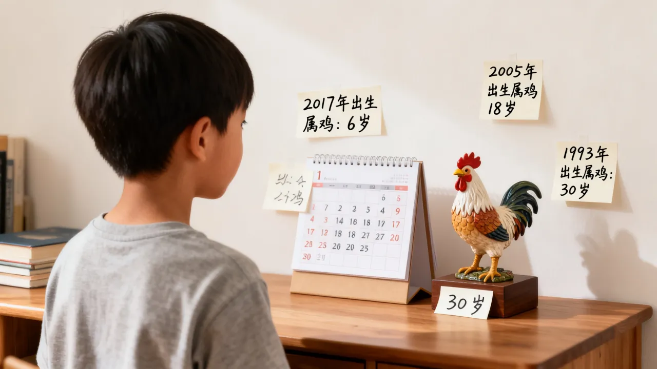 属鸡的今年多大年龄,阴历属鸡今年多大岁数