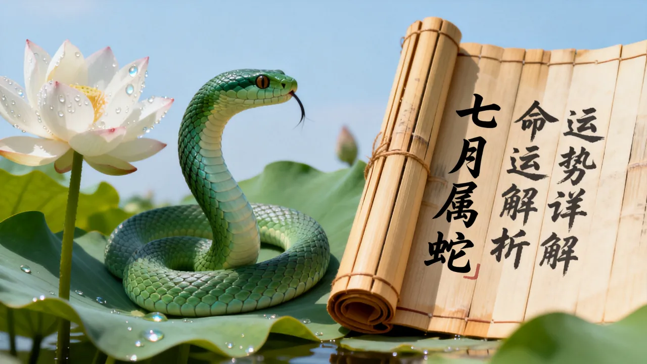 属蛇七月出生命运如何?七月属蛇人的一生运势详解 属蛇七月出生命运如何?七月属蛇人的一生运势详解