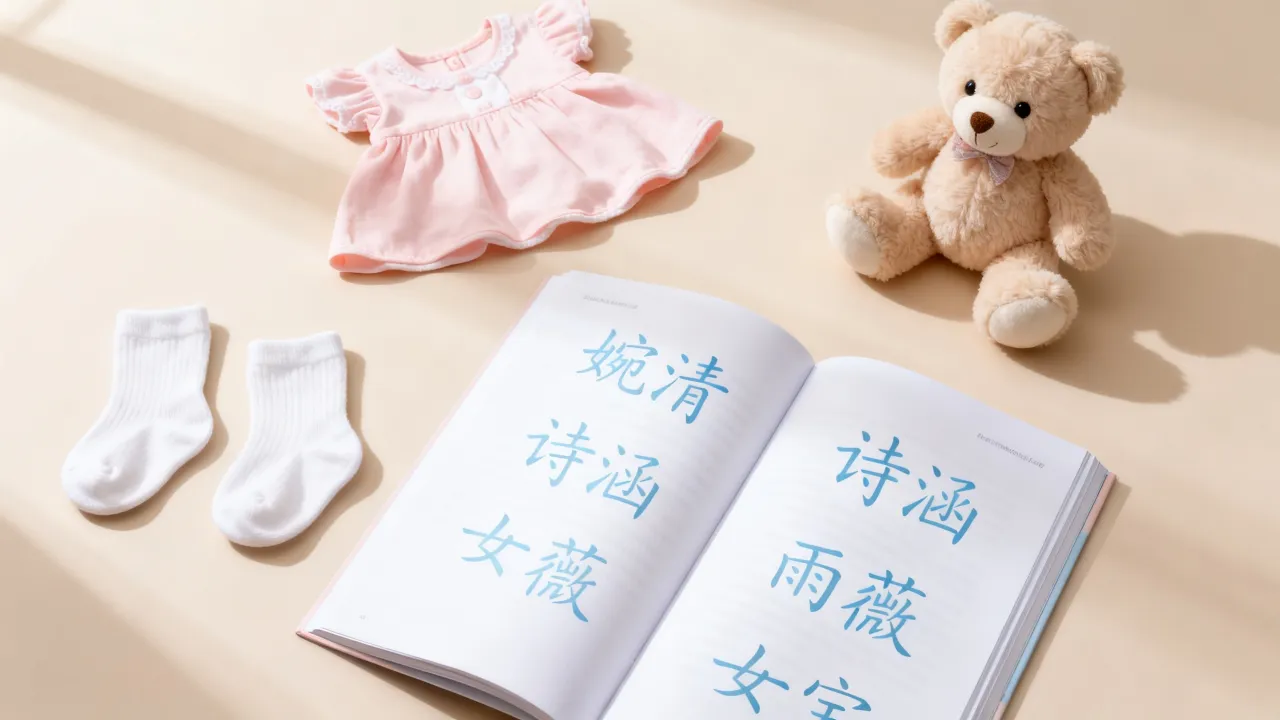 给女宝宝起名起什么好，女孩名字怎么取才好听