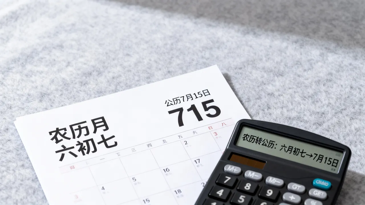 农历6月初七是公历几月几号,农历日期换算 农历6月初七是公历几月几号,农历日期换算
