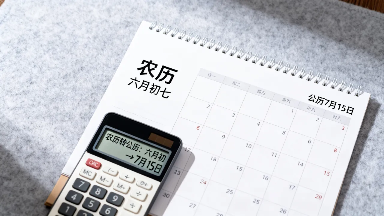 农历6月初七是公历几月几号,农历日期换算 农历6月初七是公历几月几号,农历日期换算