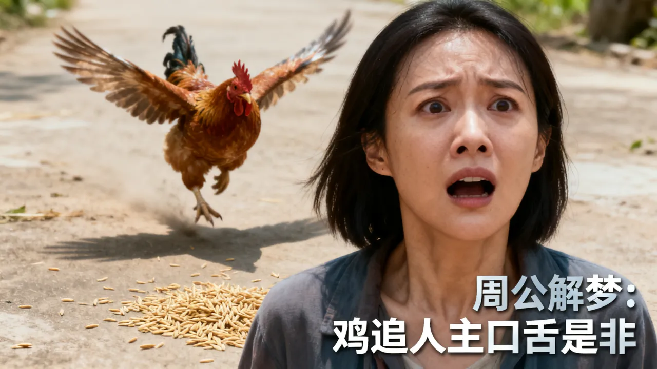 梦到鸡捉人是什么预兆，周公解梦梦见鸡追人好不好