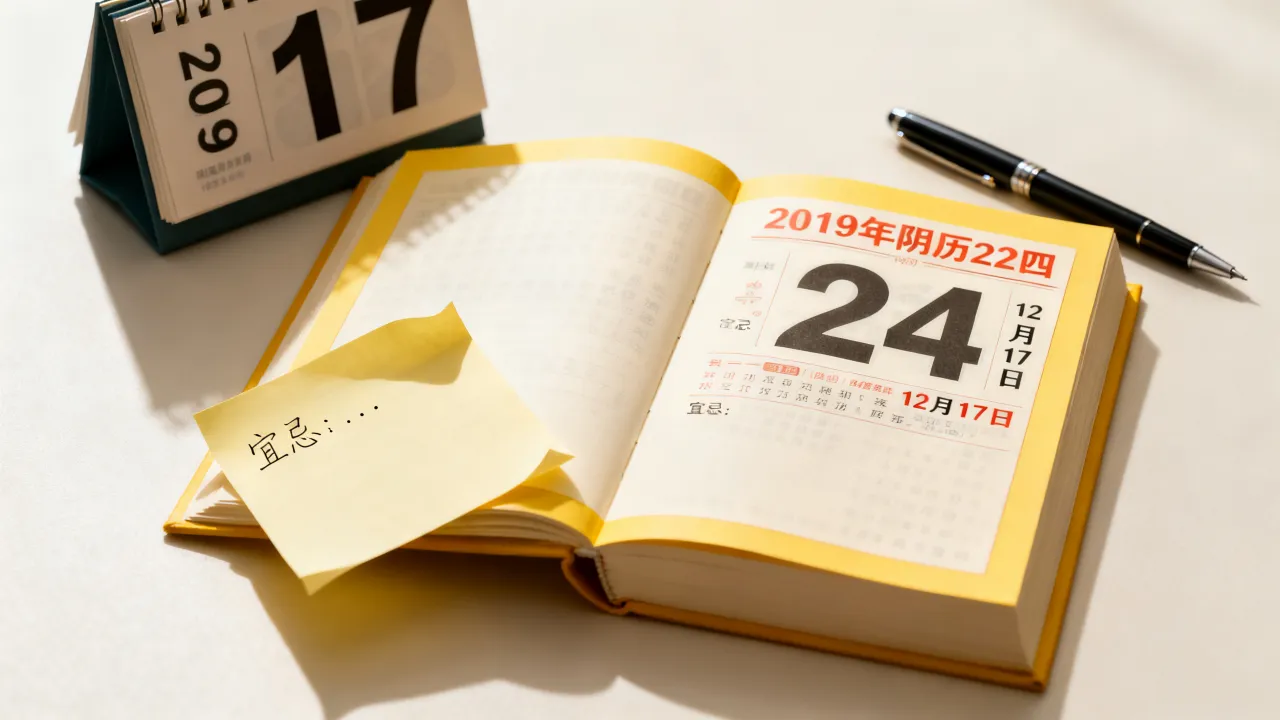 2019年阴历22四是几月几号,黄历宜忌查询 2019年阴历22四是几月几号,黄历宜忌查询