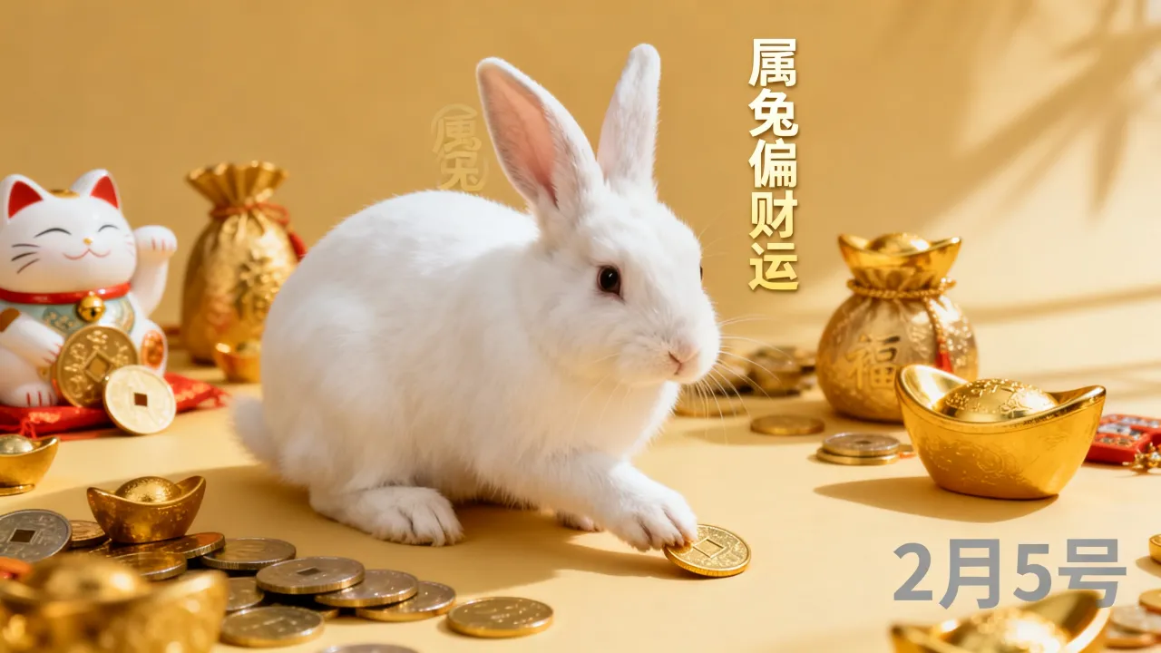 2月5号属兔的偏财运怎么样,属兔人今日偏财运好坏,属兔人今日偏财运 2月5号属兔的偏财运怎么样,属兔人今日偏财运好坏,属兔人今日偏财运