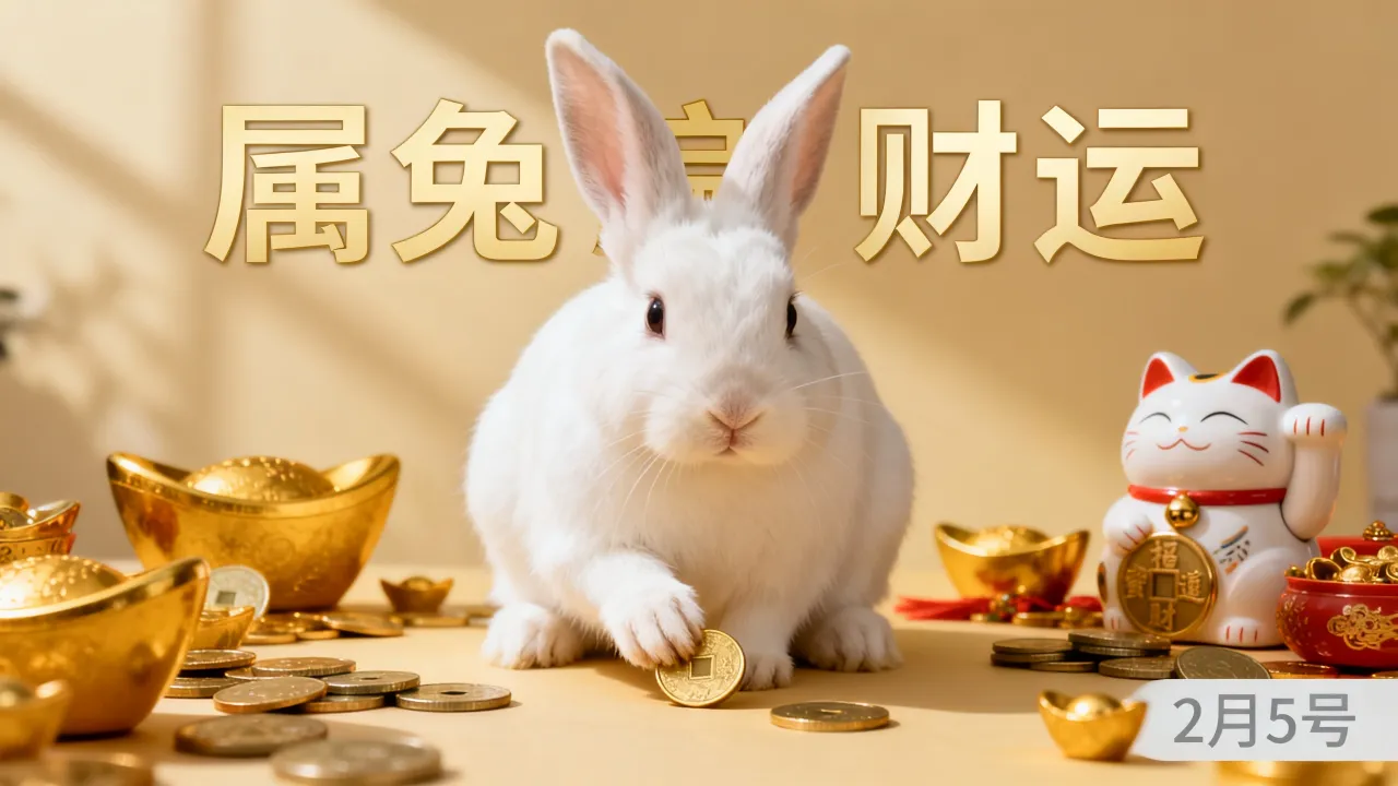 2月5号属兔的偏财运怎么样,属兔人今日偏财运好坏,属兔人今日偏财运 2月5号属兔的偏财运怎么样,属兔人今日偏财运好坏,属兔人今日偏财运