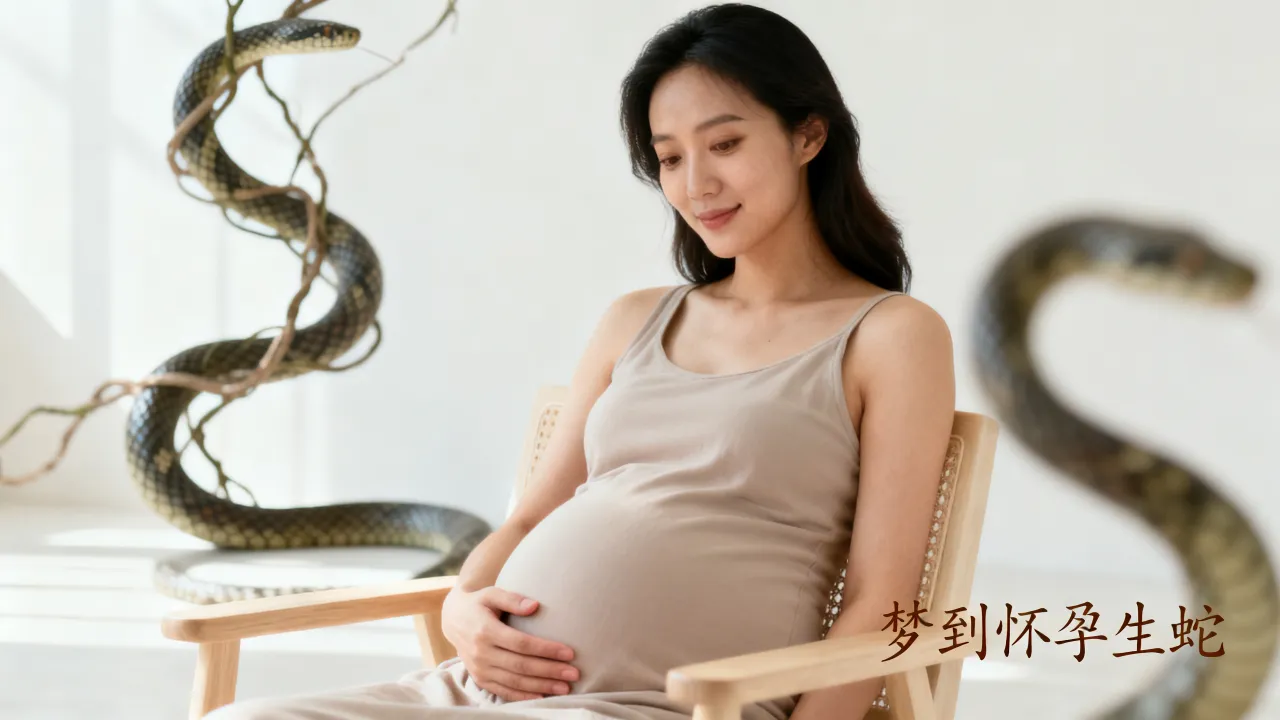 梦到怀孕生蛇预兆了什么吗，预示着什么征兆呢？