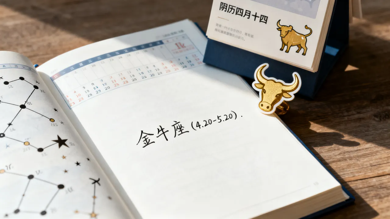 阴历四月十四是什么星座，农历四月十四出生的人是什么星座