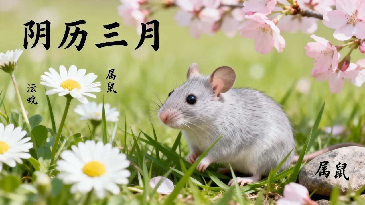阴历3月出生的鼠命运如何，属鼠三月出生好不好？