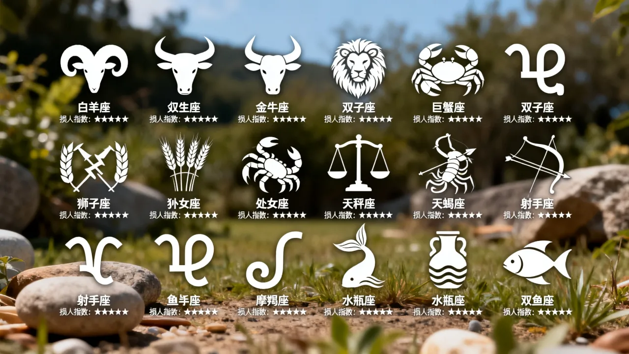 十二星座损人指数有多高,哪个星座说话最毒舌? 十二星座损人指数有多高,哪个星座说话最毒舌?
