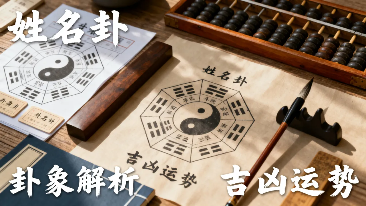 姓名卦怎么测吉凶?姓名卦象怎么看吉凶和运势? 姓名卦怎么测吉凶?姓名卦象怎么看吉凶和运势?