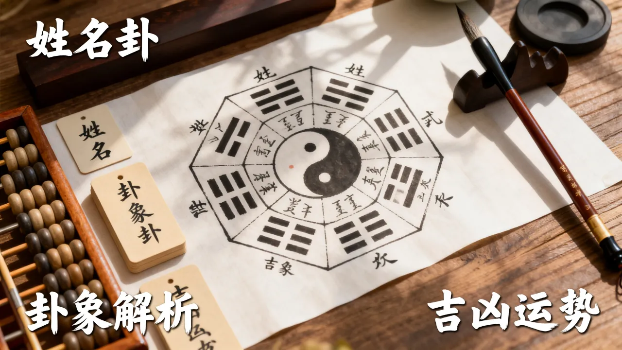 姓名卦怎么测吉凶?姓名卦象怎么看吉凶和运势? 姓名卦怎么测吉凶?姓名卦象怎么看吉凶和运势?