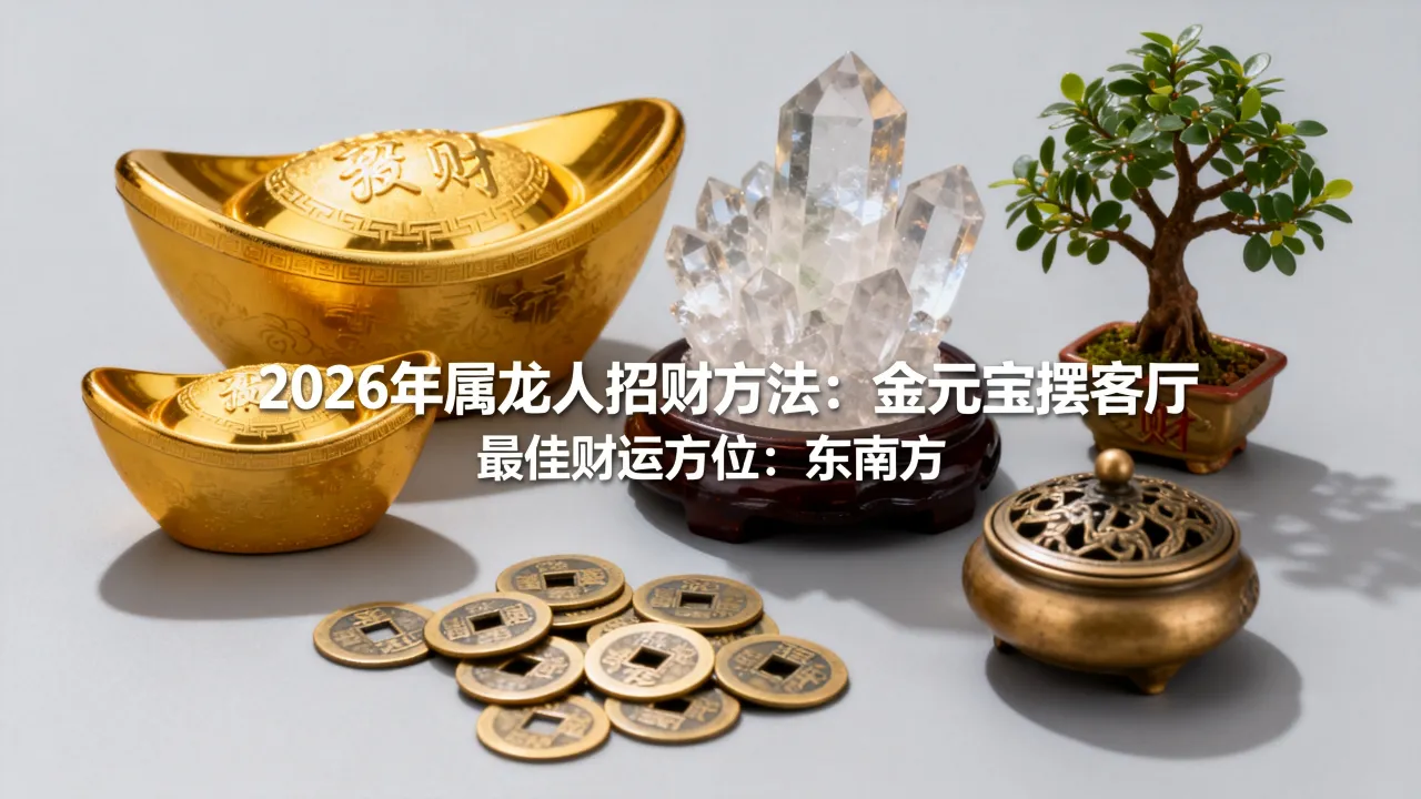 属龙人2026年招财方法有哪些?最佳财运方位在哪? 属龙人2026年招财方法有哪些?最佳财运方位在哪?