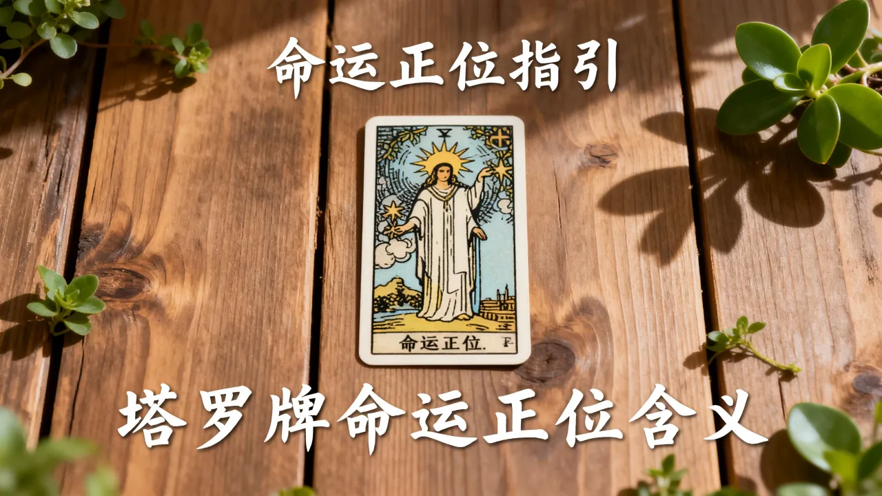 命运正位指引是什么意思,塔罗牌命运正位代表什么? 命运正位指引是什么意思,塔罗牌命运正位代表什么?