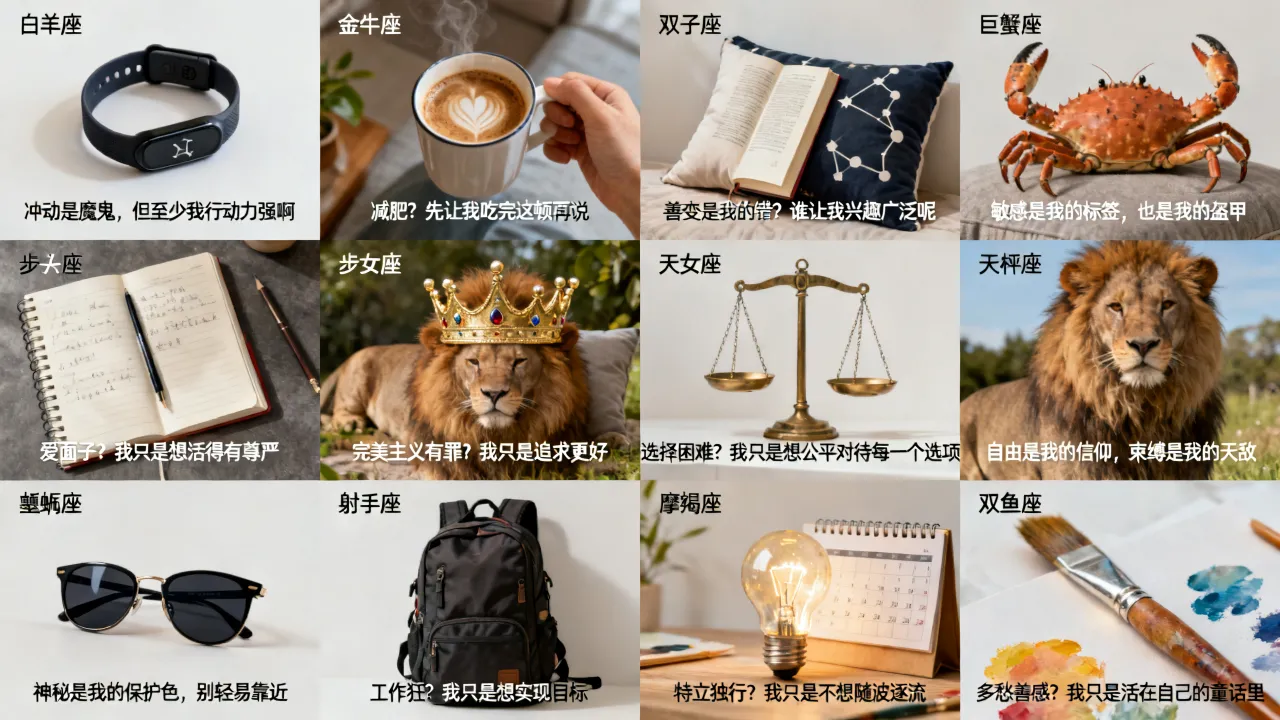 十二星座自嘲语句有哪些?,星座自嘲经典语录大全 十二星座自嘲语句有哪些?,星座自嘲经典语录大全