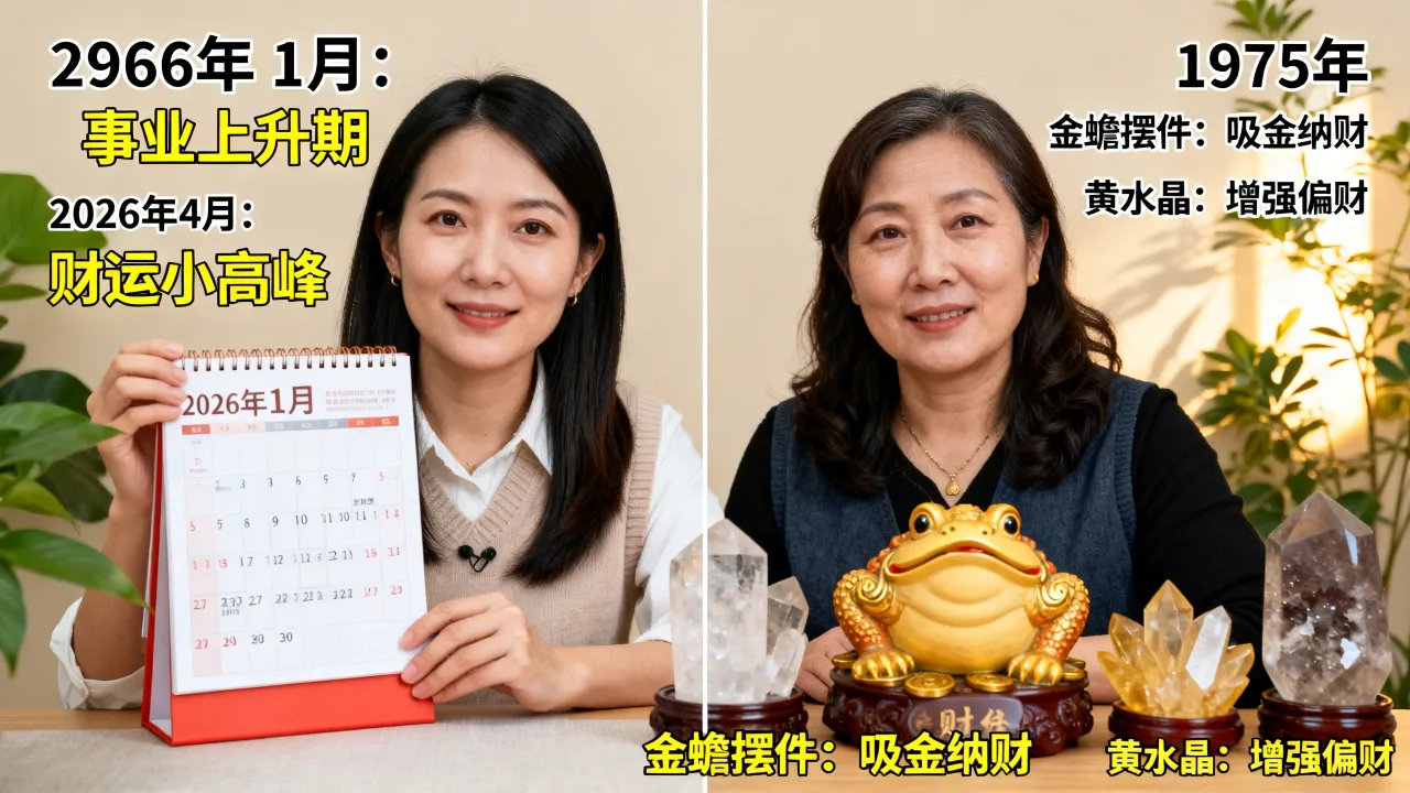 1968年属狗女2026年每月运势与1975年属兔女最强招财技巧,如何提升财运? 1968年属狗女2026年每月运势与1975年属兔女最强招财技巧,如何提升财运?