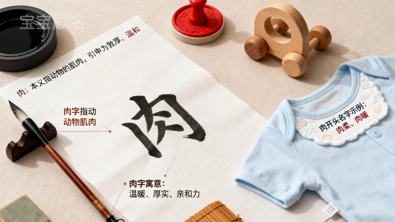 宝宝起名肉开头怎么起,肉字起名有什么寓意 宝宝起名肉开头怎么起,肉字起名有什么寓意