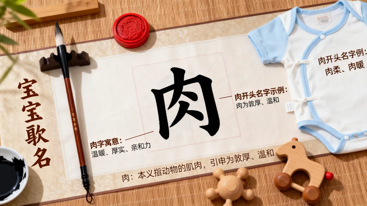 宝宝起名肉开头怎么起,肉字起名有什么寓意 宝宝起名肉开头怎么起,肉字起名有什么寓意