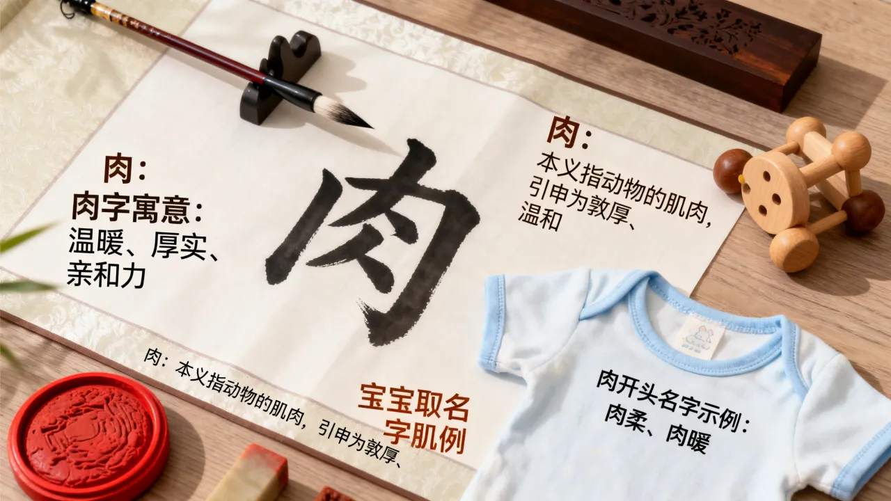 宝宝起名肉开头怎么起,肉字起名有什么寓意 宝宝起名肉开头怎么起,肉字起名有什么寓意