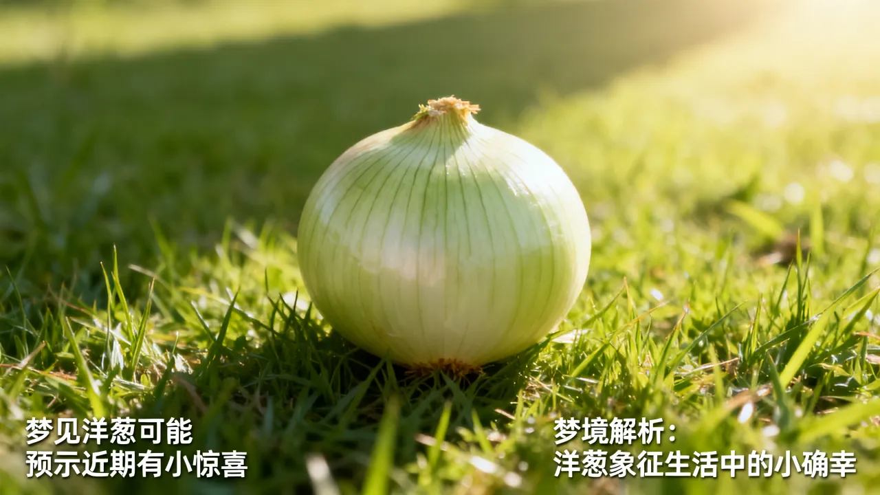 梦到了羊葱是什么预兆？梦见羊葱有什么预示