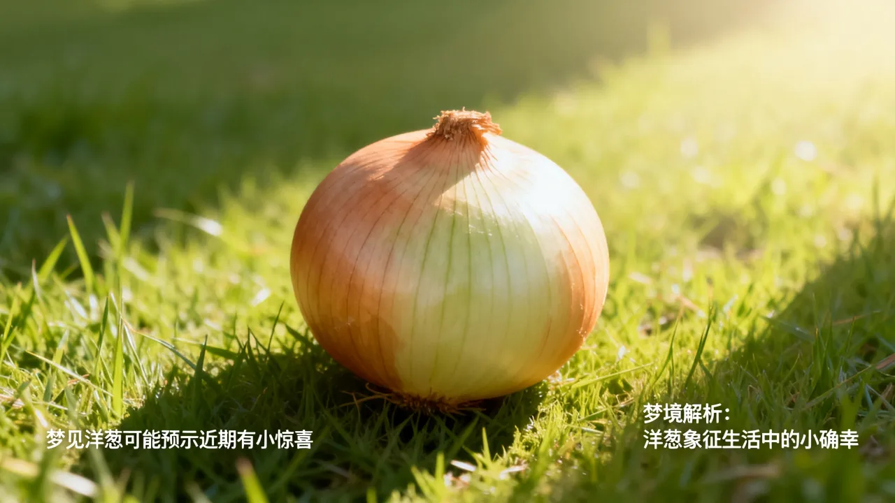 梦到了羊葱是什么预兆？梦见羊葱有什么预示