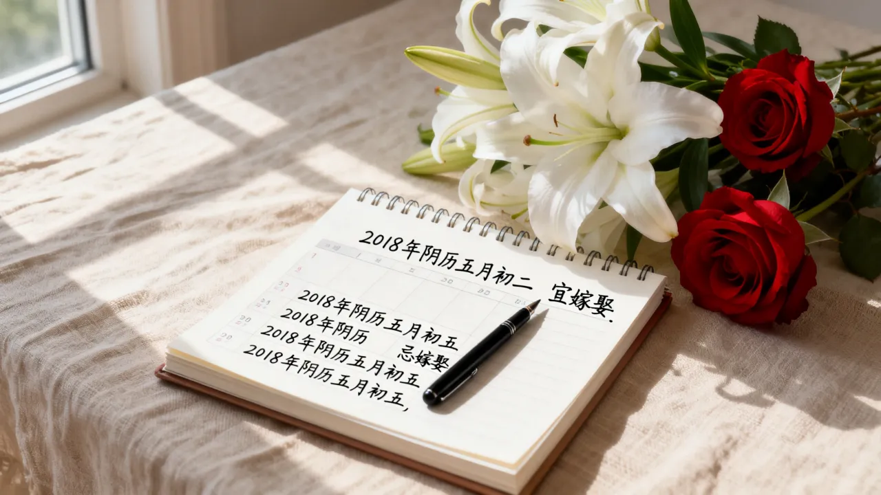2018年阴历5月结婚吉日有哪些,黄道吉日查询大全 2018年阴历5月结婚吉日有哪些,黄道吉日查询大全