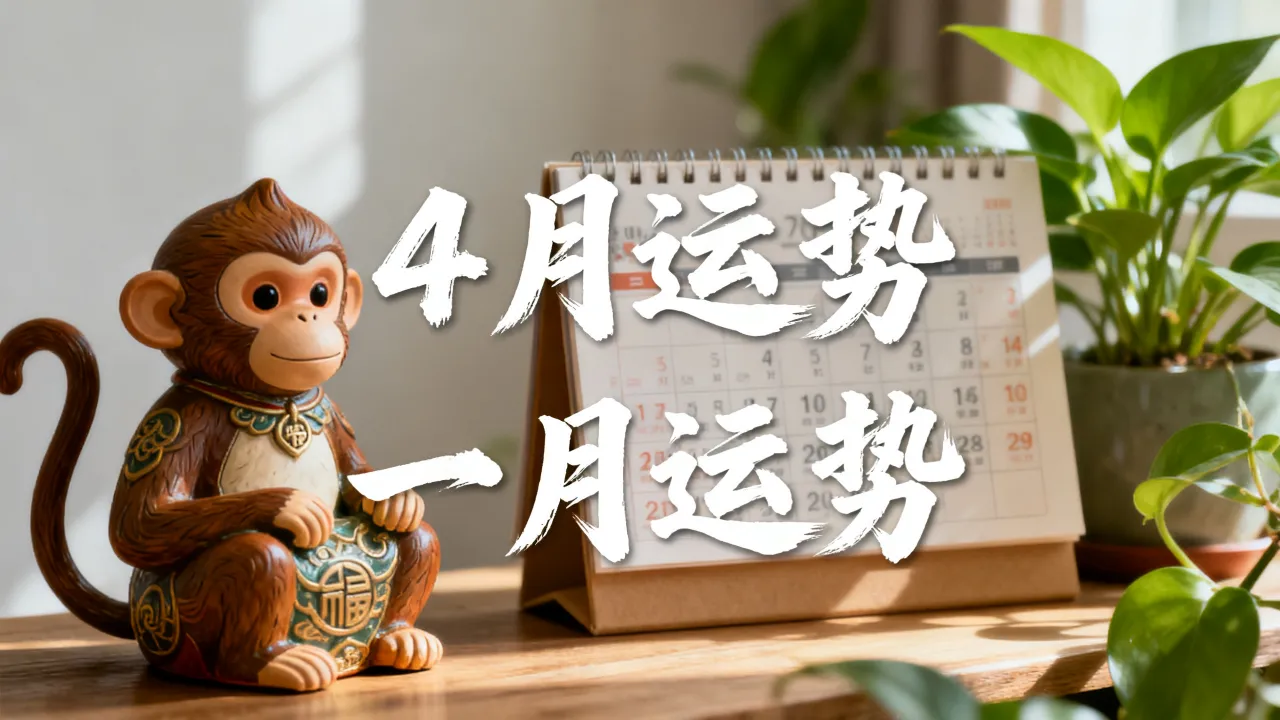 2026属猴4月份运势如何,属猴2026一月运势详解如何? 2026属猴4月份运势如何,属猴2026一月运势详解如何?