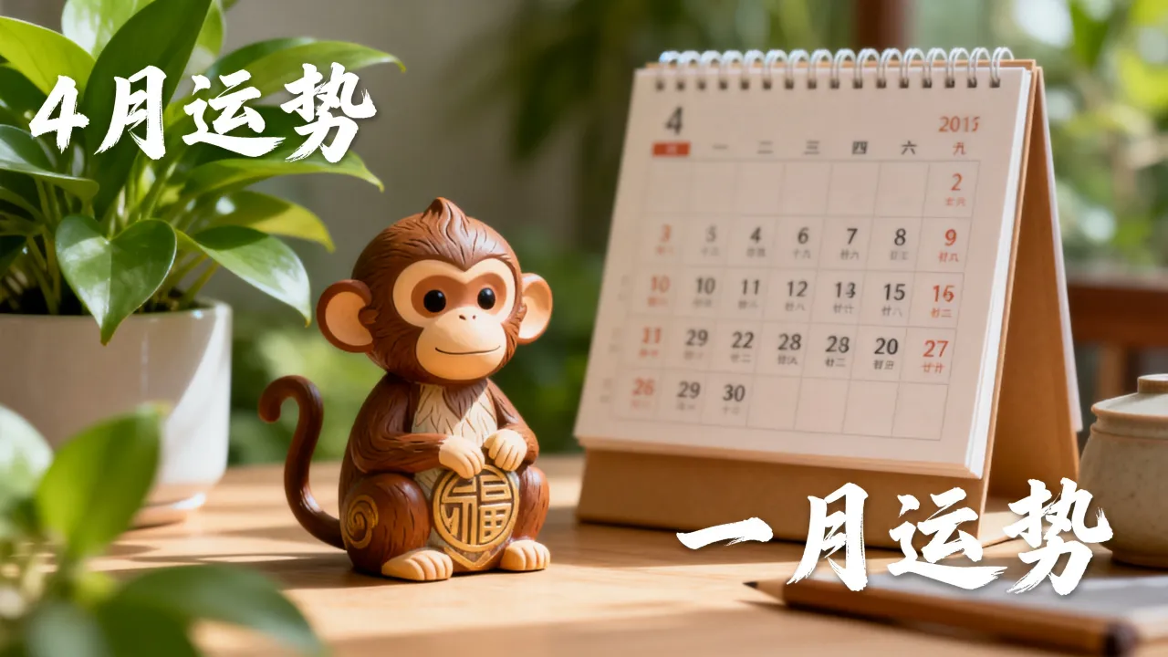 2026属猴4月份运势如何,属猴2026一月运势详解如何? 2026属猴4月份运势如何,属猴2026一月运势详解如何?