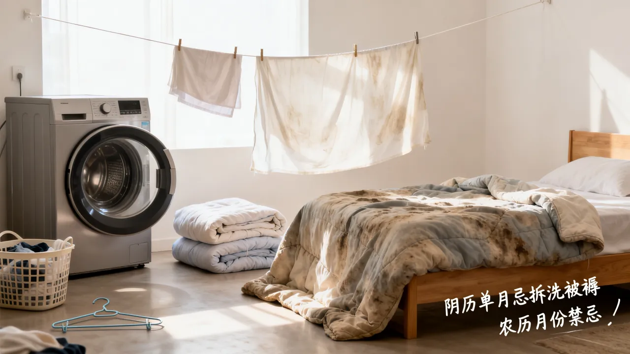 阴历单月为何不能拆洗被褥?农历月份禁忌有哪些讲究 阴历单月为何不能拆洗被褥?农历月份禁忌有哪些讲究
