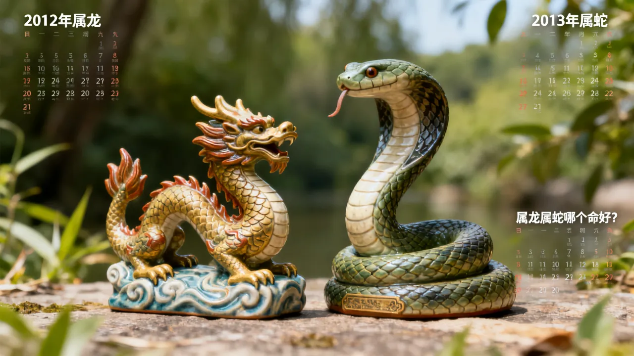 2012年属什么生肖，2013年属什么生肖，属龙属蛇哪个命好？