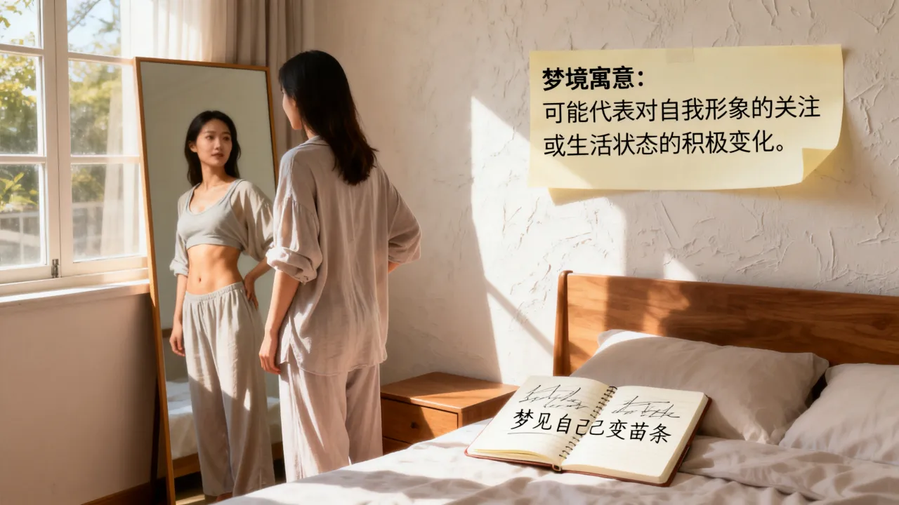 梦见身材苗条是什么寓意，梦见自己身材变苗条预示什么好不好