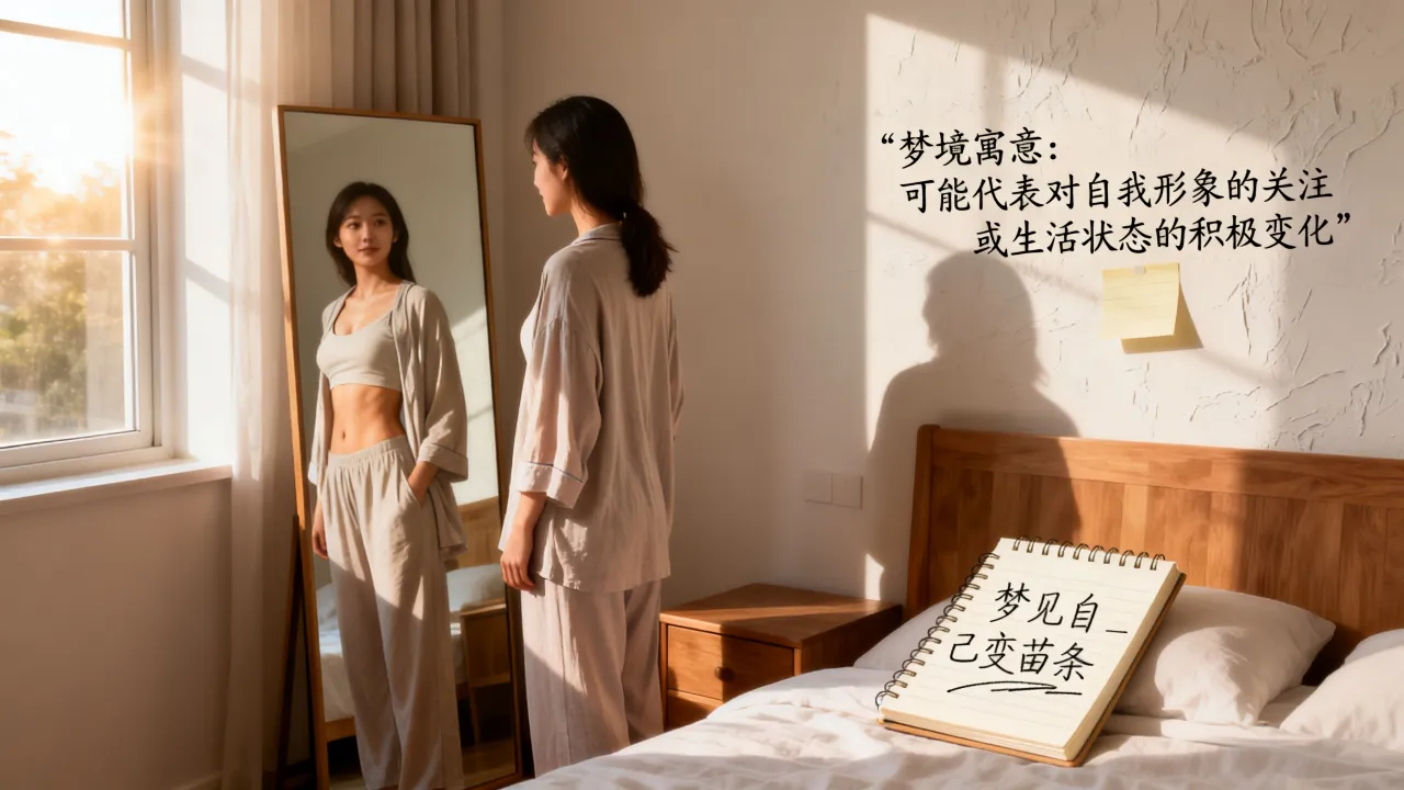 梦见身材苗条是什么寓意，梦见自己身材变苗条预示什么好不好
