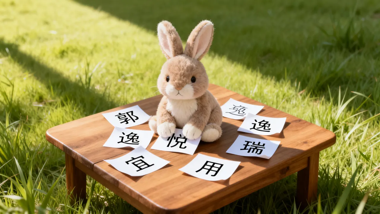 姓郭兔宝宝怎么起名?2025年属兔男孩女孩宜用字大全 姓郭兔宝宝怎么起名?2025年属兔男孩女孩宜用字大全